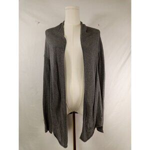 Express Women's Gray Knit Cardigan Duster Sweater Size Medium